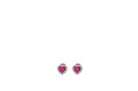 Orecchini Cuori Milano Donna in Argento Zirconia 24996297 - 24996297
